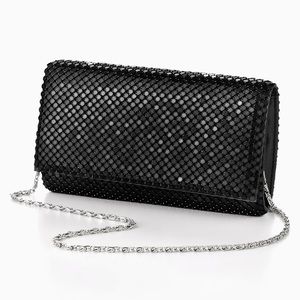 Jessica McClintock Metal Mesh Crossbody Purse NWT